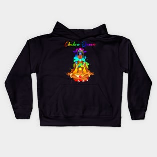 Chakra Queen Reiki Zen Meditation Spiritual Design Kids Hoodie